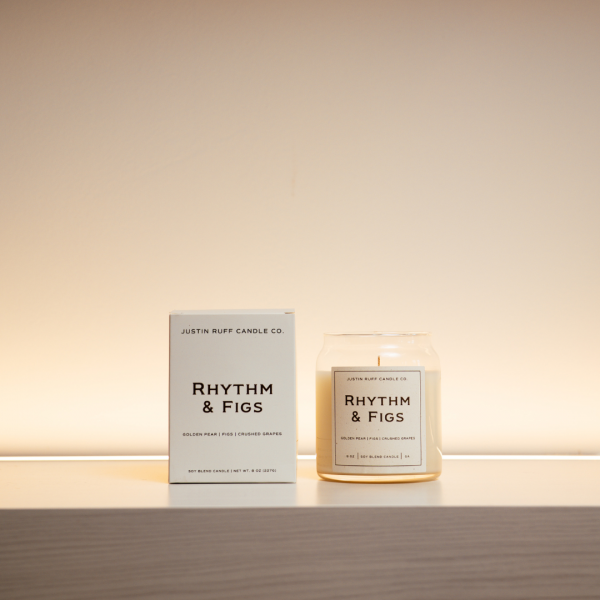 Justin Ruff Candle Co. - Rhythm & Fig - Pear, Fig & Grapes - Image 2